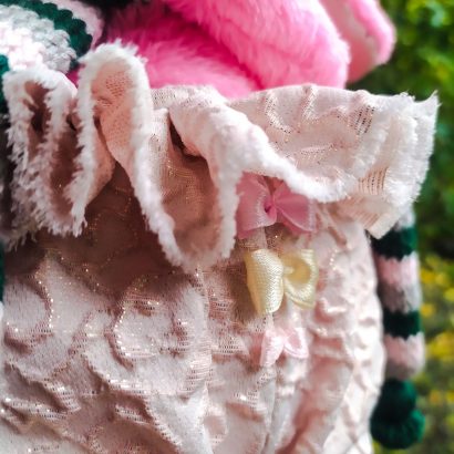 Велика рожева м'яка плюшева іграшка слонюша