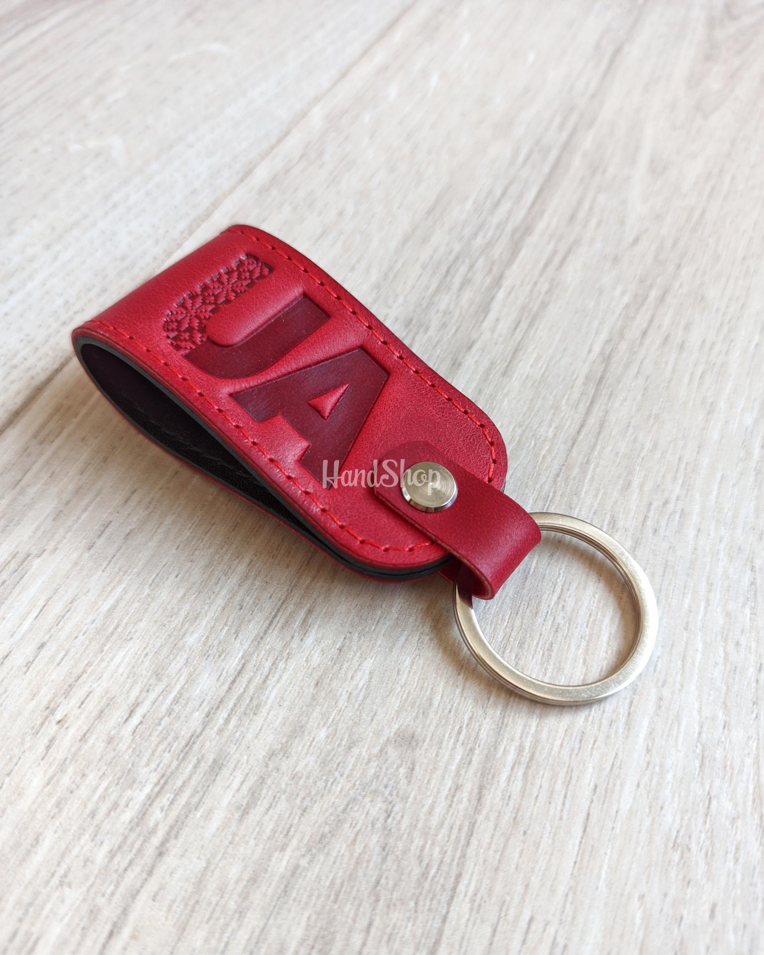 Сувенир подарок брелок для ключей орнамент Україна кожа Сувенир подарок брелок для ключей орнамент Україна кожа