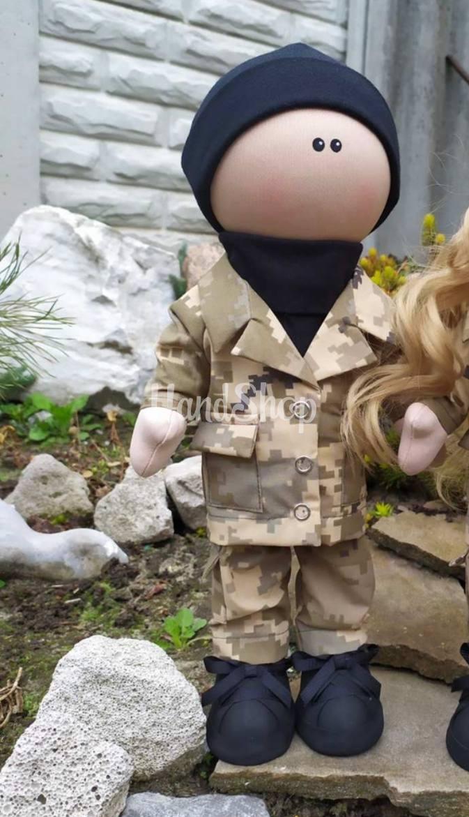 Велика авторська військова лялька захисник Ukraine Велика авторська військова лялька захисник Ukraine