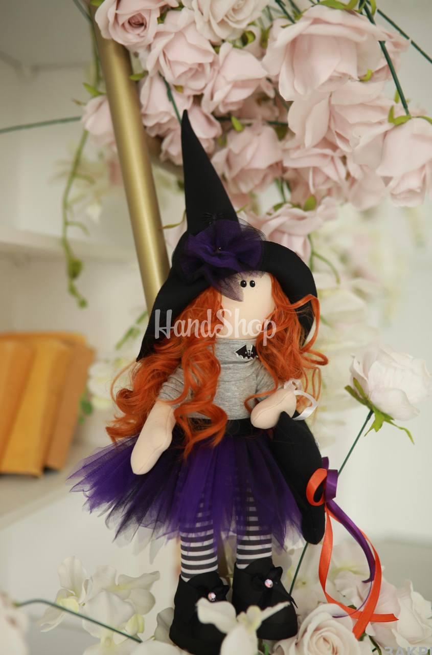 Велика авторська інтер'єрна лялька оберіг відьма Велика авторська інтер'єрна лялька оберіг відьма