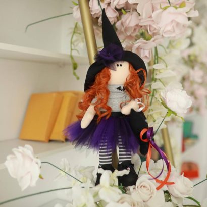 Велика авторська інтер'єрна лялька оберіг відьма