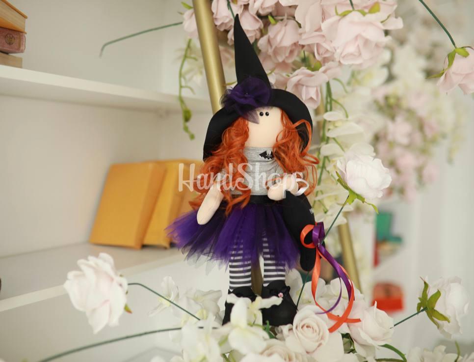 Велика авторська інтер'єрна лялька оберіг відьма Велика авторська інтер'єрна лялька оберіг відьма