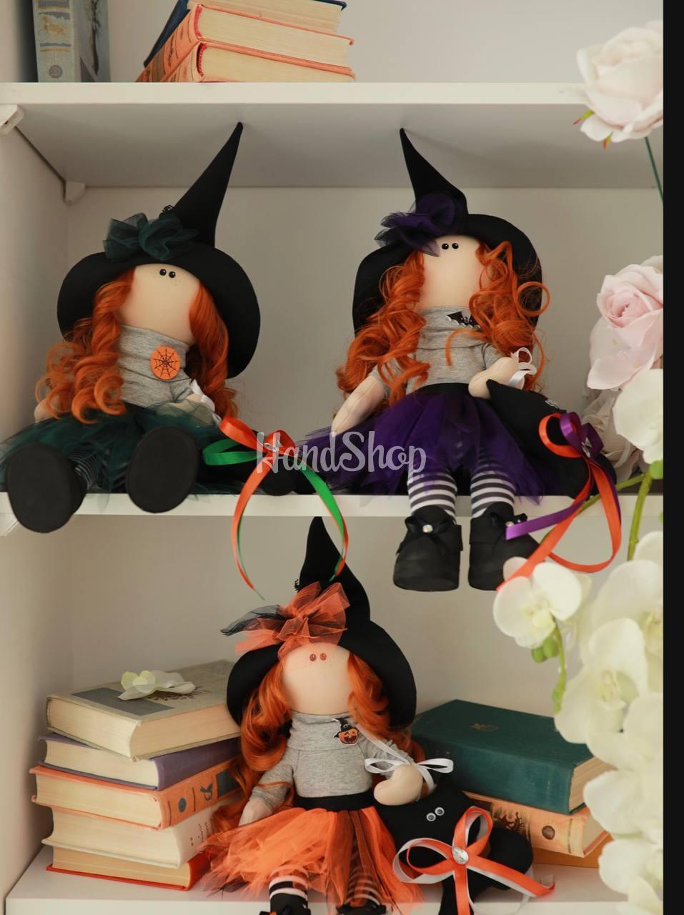 Велика авторська інтер'єрна лялька оберіг відьма Велика авторська інтер'єрна лялька оберіг відьма