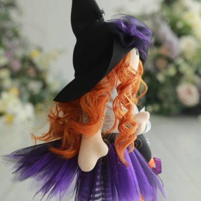 Велика авторська інтер'єрна лялька оберіг відьма