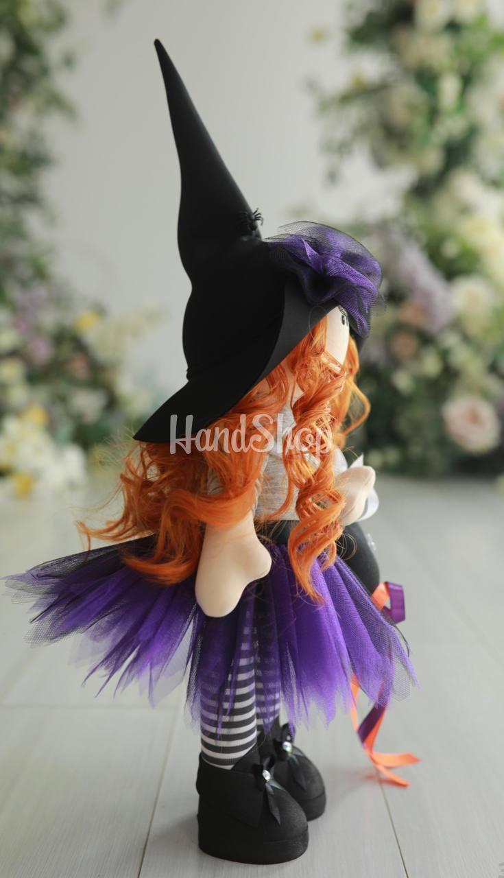 Велика авторська інтер'єрна лялька оберіг відьма Велика авторська інтер'єрна лялька оберіг відьма