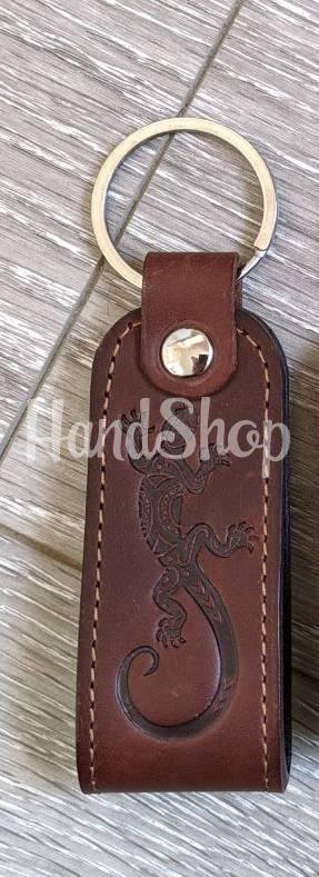 Брелок на ключі саламандра натуральна шкіра сувенір Брелок на ключі саламандра натуральна шкіра сувенір
