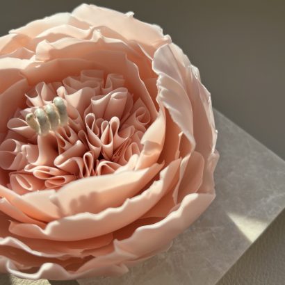 Свічка квітка троянда натуральний бджолиний воск