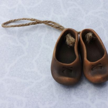 Сувенир керамика лапаточки ручной работы