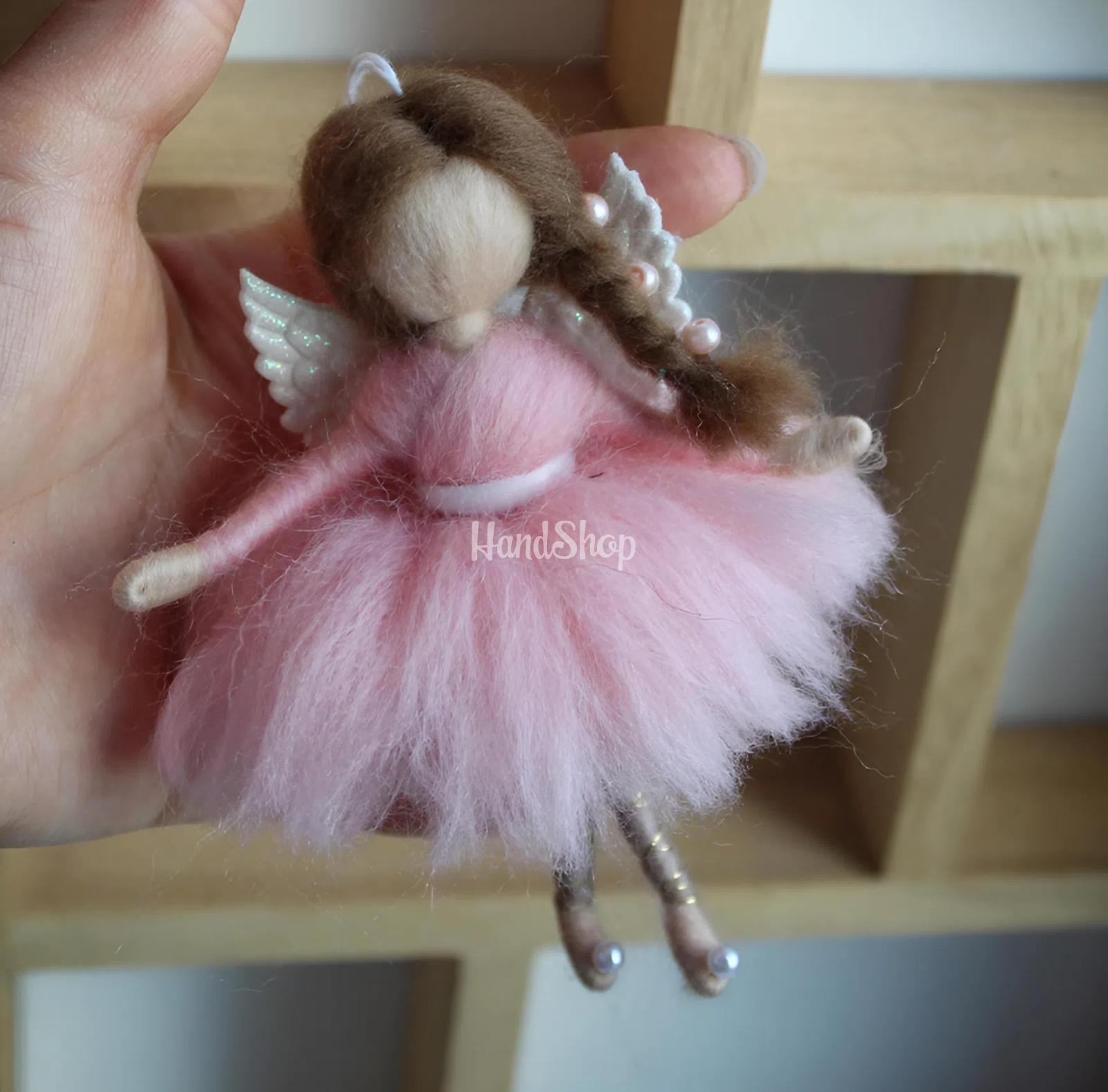 Іграшка підвіска лялька ангел балерина новорічна на ялинку Іграшка підвіска лялька ангел балерина новорічна на ялинку