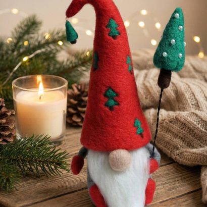 Сувенірний гном новорічний різдвяний 2026 (на вибір!)