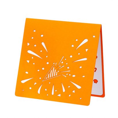 3d открытка торт Happy Birthday