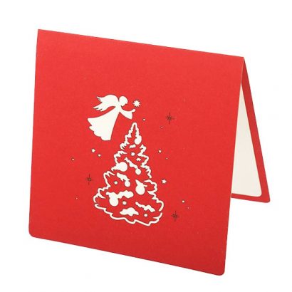 Объемная открытка Ёлка на новый 2022 год