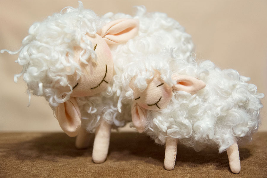 Описание товара Книга новогодние овечки