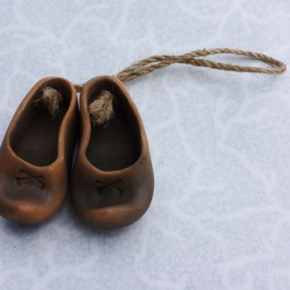 Сувенир керамика лапаточки ручной работы