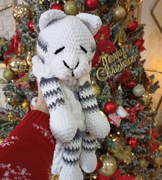 Пижамница символ 2022 года тигр игрушка мягкая