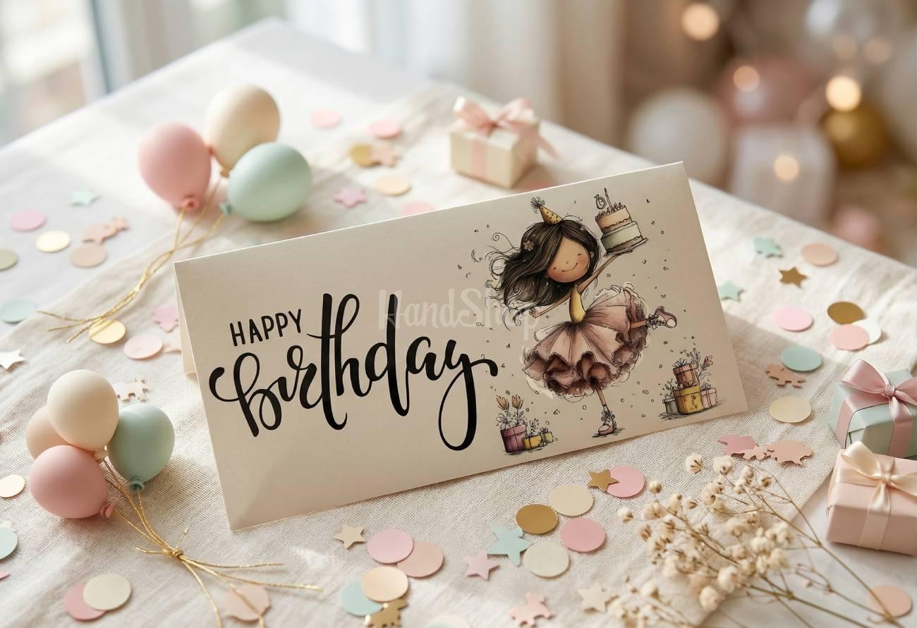 Дитячий святковий конверт для грошей на день народження Дитячий святковий конверт для грошей на день народження