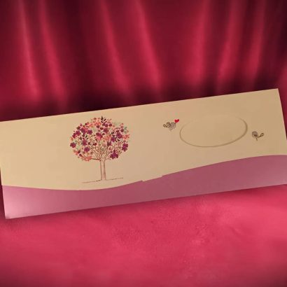 Конверт для грошей листівка романтичні пташечки дерево