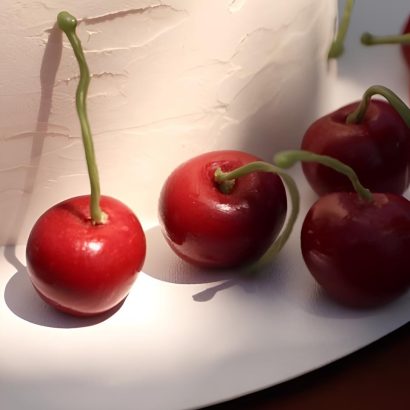 Набір свічки ягідки вишень бджолиний віск, 3 шт!