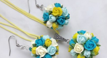 Квіткова казка Різдва: набір прикрас зі квітами троянд створені з любов’ю до краси та України - найщиріший подарунок до зимових свят Квіткова казка Різдва: набір прикрас зі квітами троянд створені з любов’ю до краси та України - найщиріший подарунок до зимових свят