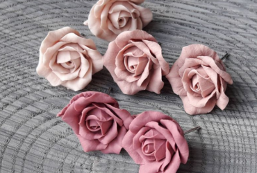 Більше, ніж лише сережки: авторські маленькі троянди з полімерної глини - поштовх до краси та стилю