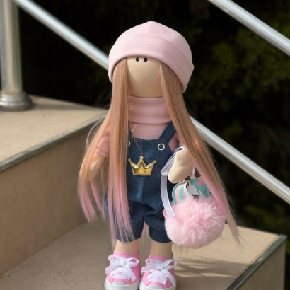 Сувенірна романтична пара ляльки тільда, 2 шт