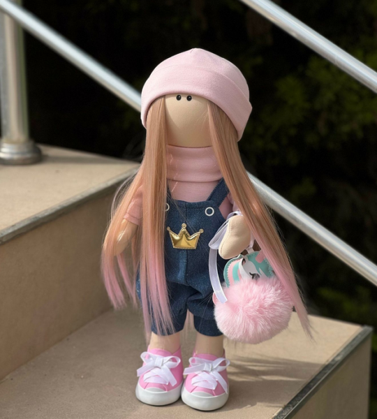 Сувенірна романтична пара ляльки тільда, 2 шт