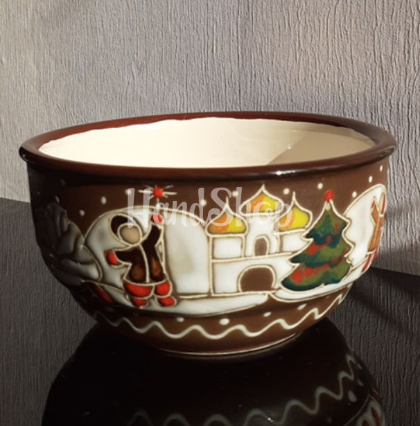 Чашка сувенірна Святий вечір 2025 ручний розпис, кераміка 300 мл Чашка сувенірна Святий вечір 2025 ручний розпис, кераміка 300 мл