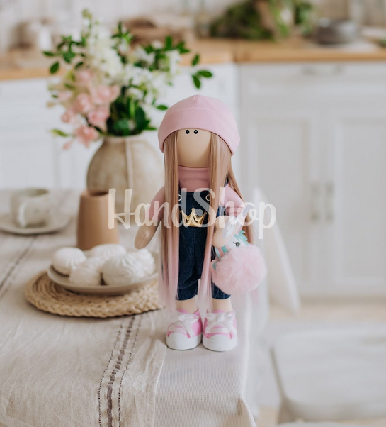 Сувенірна романтична пара ляльки тільда, 2 шт Сувенірна романтична пара ляльки тільда, 2 шт