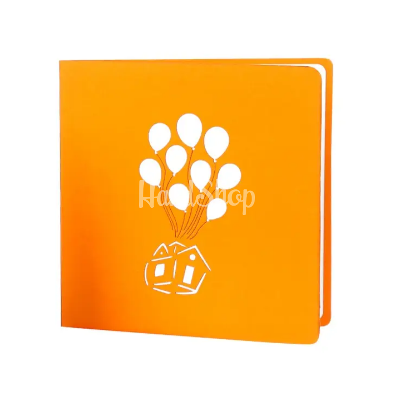 Детская объёмная открытка дом на дереве Детская объёмная открытка дом на дереве