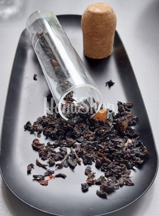 Скляний фільтр для заварювання чаю з корковою кришкою Скляний фільтр для заварювання чаю з корковою кришкою