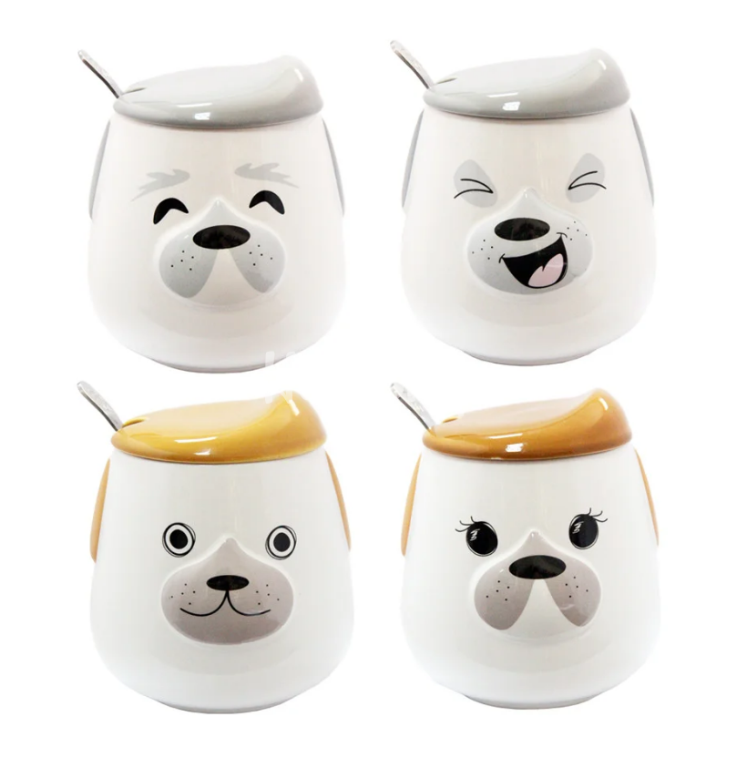 Кружка с крышкой и ложкой новогодняя 2022 Кружка с крышкой и ложкой новогодняя 2022