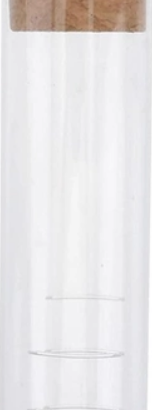 Скляний фільтр для заварювання чаю з корковою кришкою