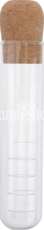 Скляний фільтр для заварювання чаю з корковою кришкою Скляний фільтр для заварювання чаю з корковою кришкою