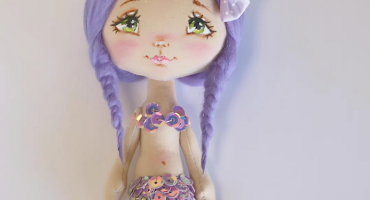 Лялька-русалка ручної роботи: ідеальний подарунок на Новий 2026 рік для вашої маленької принцеси