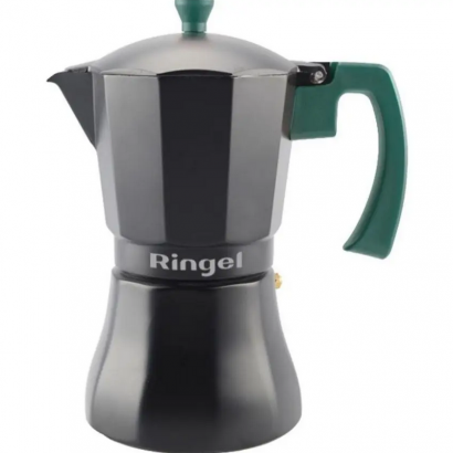 Гейзерна кавоварка RINGEL, ручка з бакеліту, 240 мл