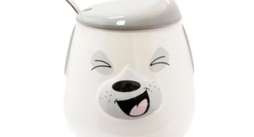 Додайте ще більше веселощів до вашого ранку з сувенірною чоловічою чашкою Happy Dog з кераміки