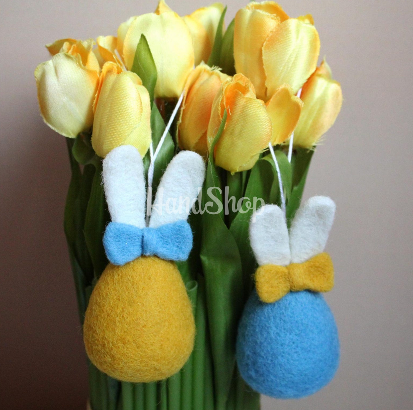 Великодні яйця з вушками патріотичні пара, 2 шт! Великодні яйця з вушками патріотичні пара, 2 шт!