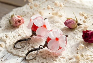 Яскрава нота стилю - авторські сережки lampwork для тих, хто цінує оригінальні прикраси ручної роботи Яскрава нота стилю - авторські сережки lampwork для тих, хто цінує оригінальні прикраси ручної роботи