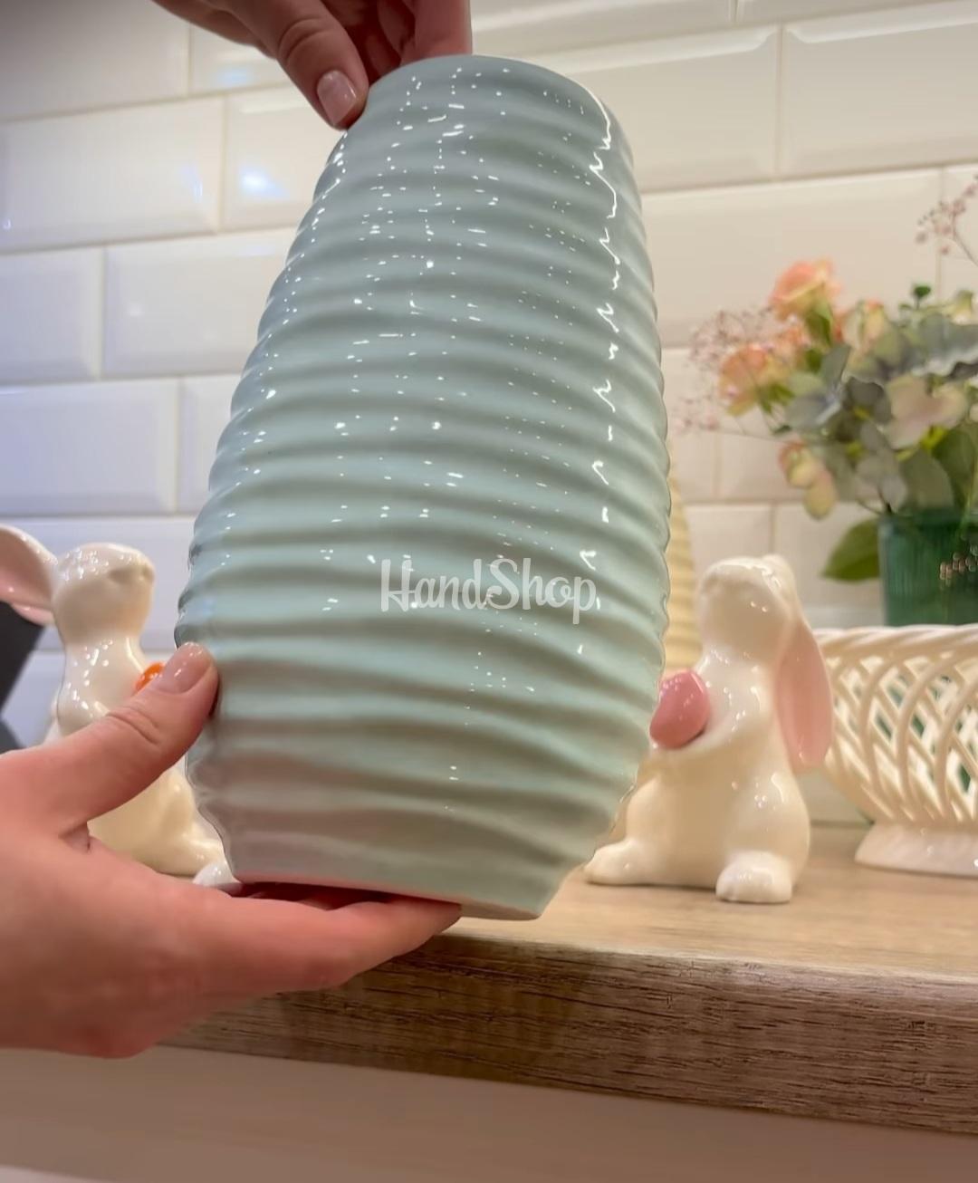 Кольорові великі порцелянові вази ручної роботи для квітів Кольорові великі порцелянові вази ручної роботи для квітів