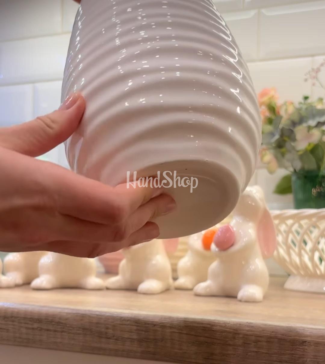 Кольорові великі порцелянові вази ручної роботи для квітів Кольорові великі порцелянові вази ручної роботи для квітів