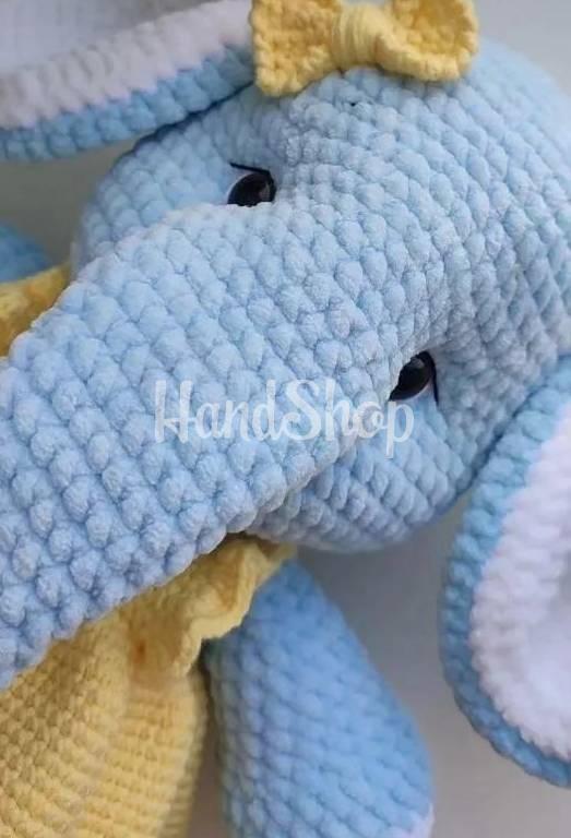 Авторська м'яка дитяча іграшка слоник дівчинка Ukraine Авторська м'яка дитяча іграшка слоник дівчинка Ukraine