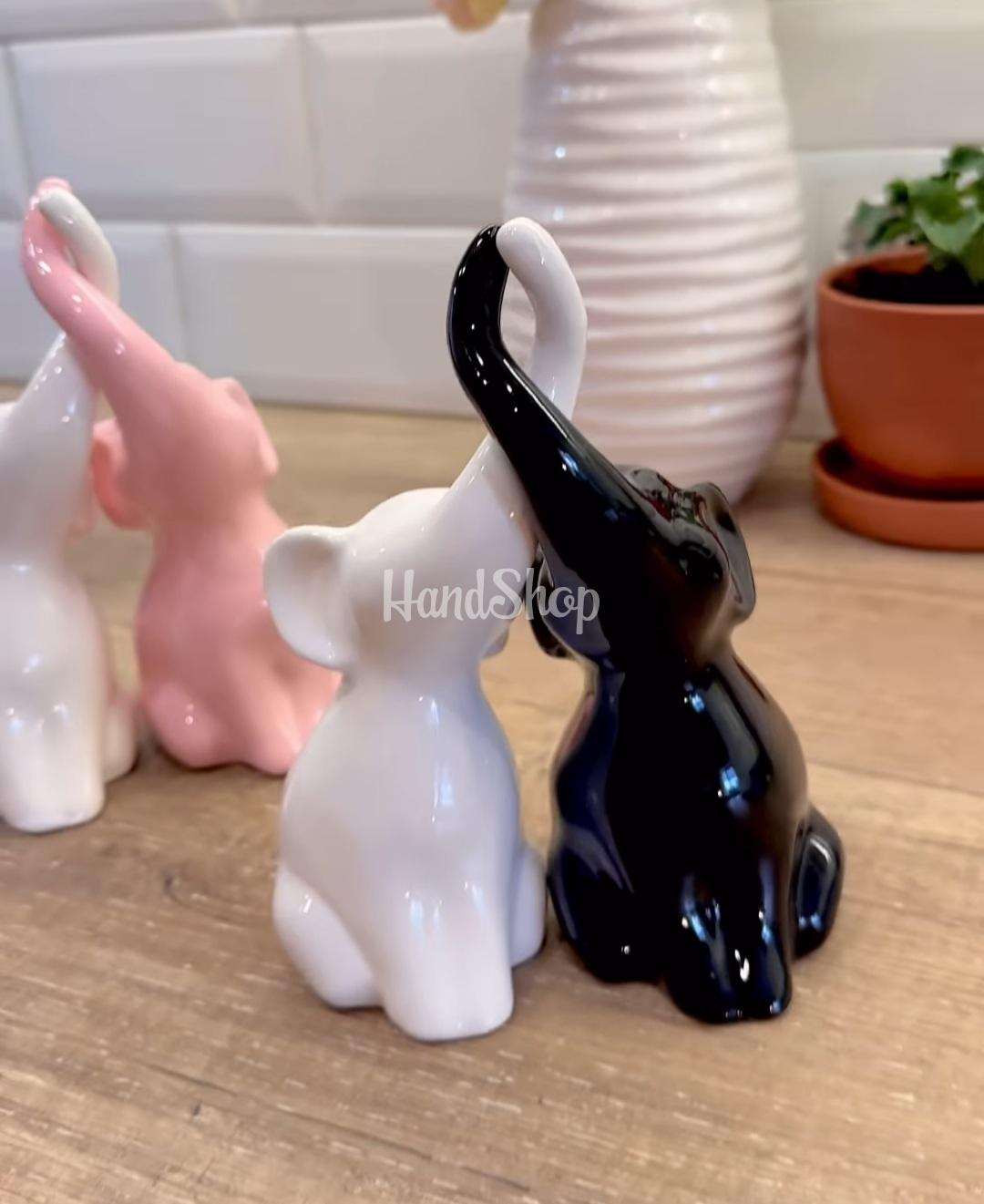 Декоративні порцелянові слоники пара наречені сувенір Декоративні порцелянові слоники пара наречені сувенір