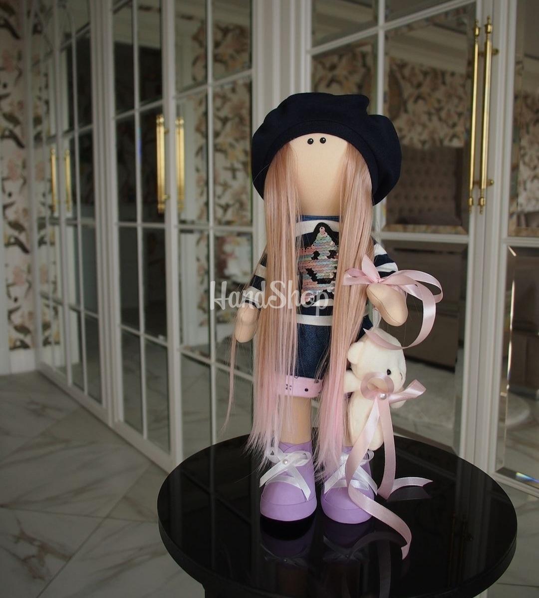 Інтер’єрна лялька ігрова в з довгим амбре волоссям Інтер’єрна лялька ігрова в з довгим амбре волоссям