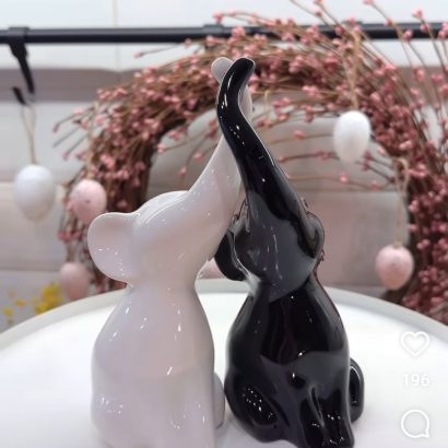 Порцелянові слоники закохані валентинки пари (на вибір!)
