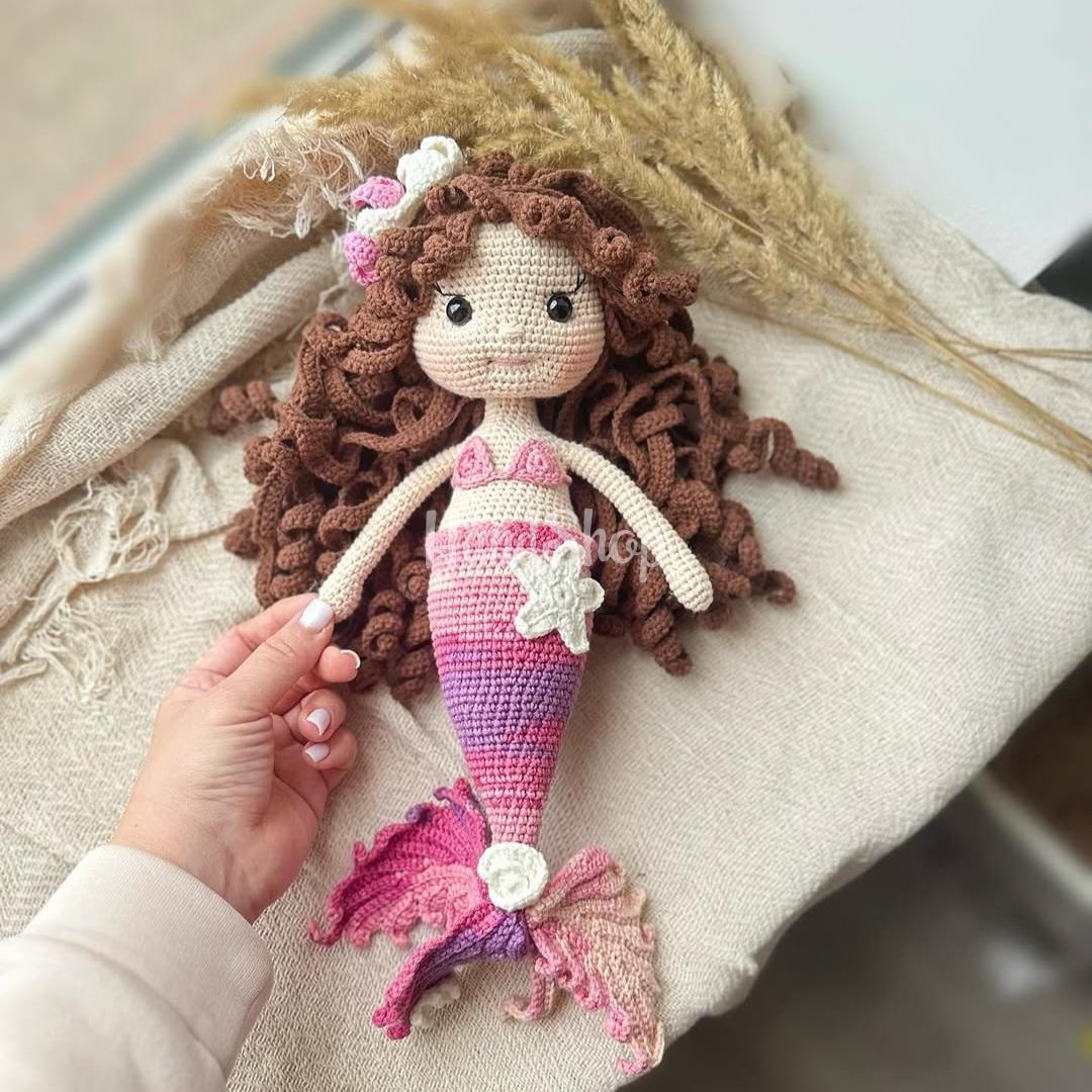 Дитяча ігрова іграшка лялька русалонька сувенірна Дитяча ігрова іграшка лялька русалонька сувенірна