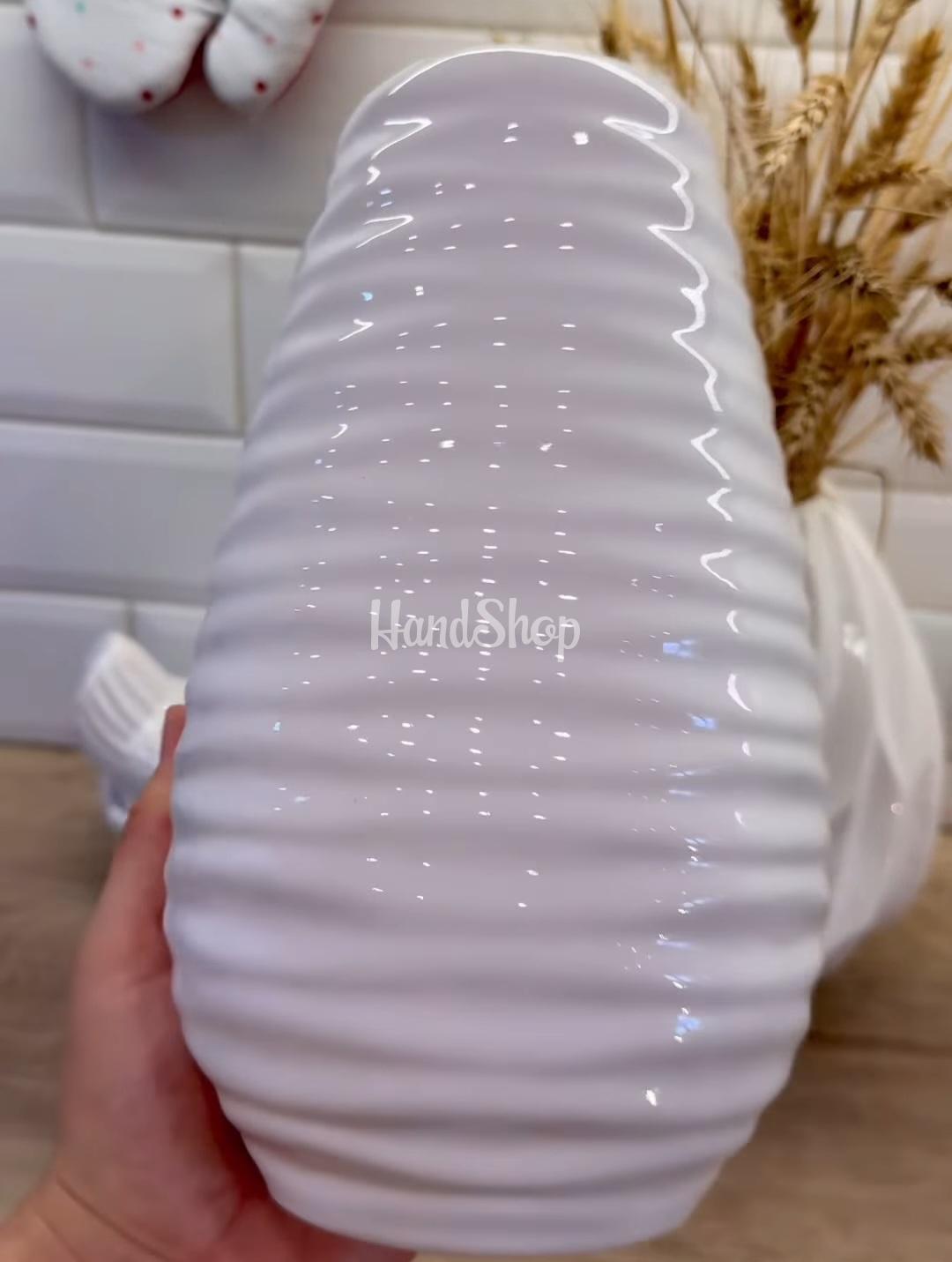 Кольорова велика порцелянова ваза ручної роботи для квітів Кольорова велика порцелянова ваза ручної роботи для квітів