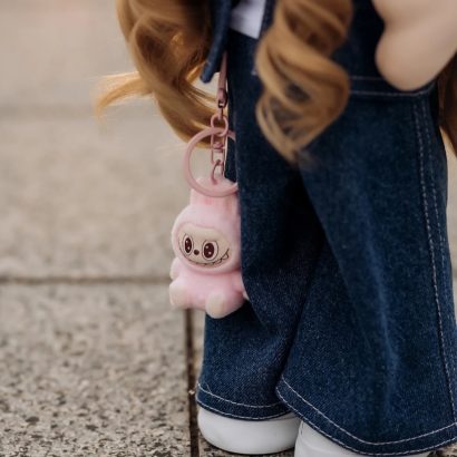 Ігрова лялька тільда з іграшкою Labubu (Лабубу) на вибір!