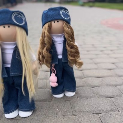 е не просто інтер’єрна лялька, а справжній витвір мистецтва, що стане унікальним акцентом вашого дому