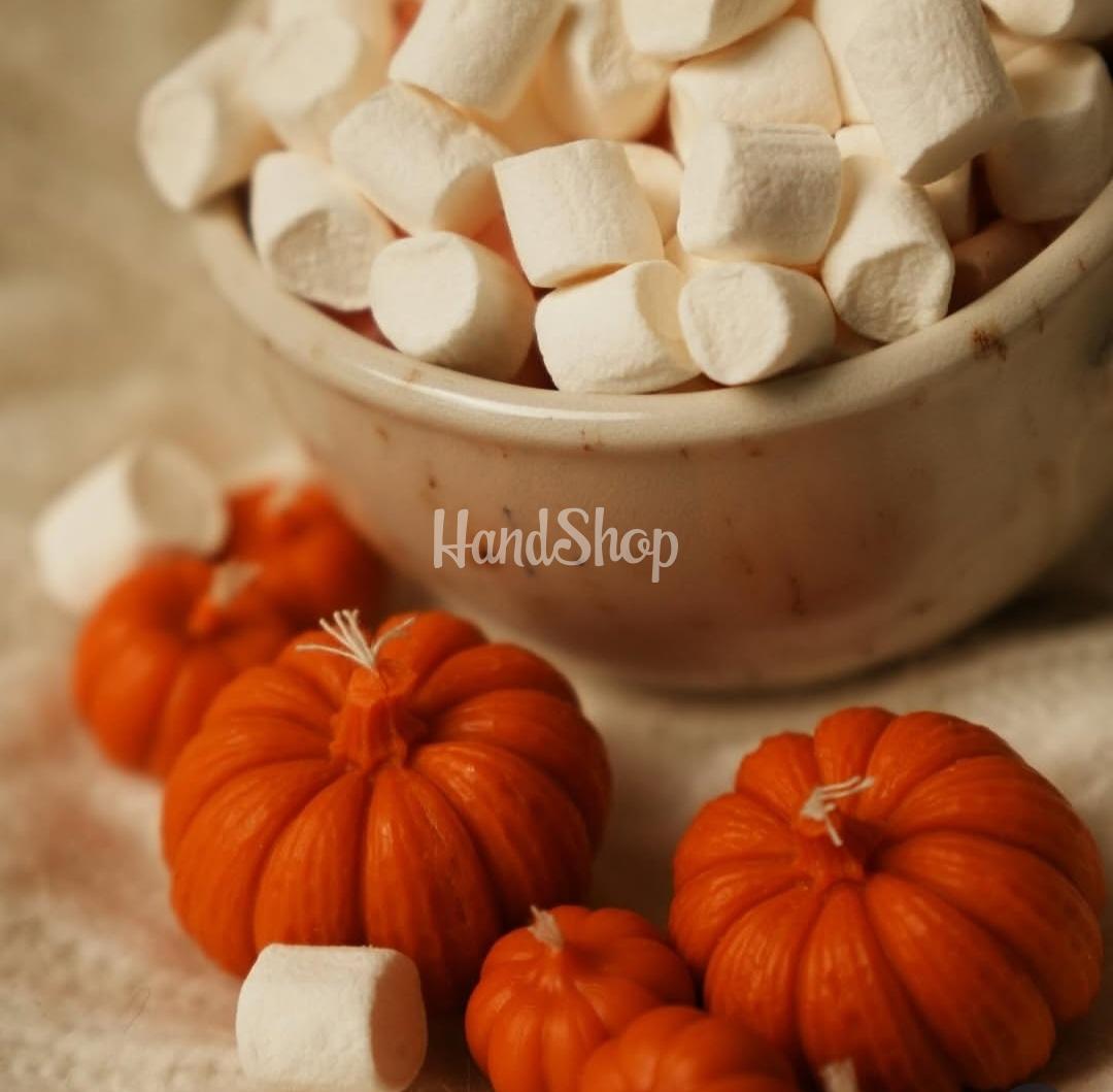 Набір свічок гарбузики Halloween бджолиний віск, 3 шт! Набір свічок гарбузики Halloween бджолиний віск, 3 шт!