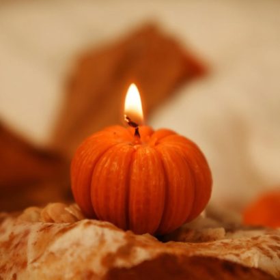 Набір свічок гарбузики Halloween бджолиний віск, 3 шт!